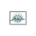 Picture of Stegosaurus _GroupedProduct_Rectangle_Landscape_Mini_ _GroupedProduct_Rectangle_Landscape_Canvas_Framed_