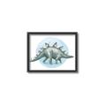 Picture of Stegosaurus _GroupedProduct_Rectangle_Landscape_Mini_ _GroupedProduct_Rectangle_Landscape_Canvas_Framed_