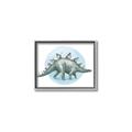 Picture of Stegosaurus _GroupedProduct_Rectangle_Landscape_Mini_ _GroupedProduct_Rectangle_Landscape_Canvas_Framed_