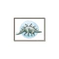 Picture of Stegosaurus _GroupedProduct_Rectangle_Landscape_Mini_ _GroupedProduct_Rectangle_Landscape_Canvas_Framed_