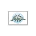 Picture of Stegosaurus _GroupedProduct_Rectangle_Landscape_Mini_ _GroupedProduct_Rectangle_Landscape_Canvas_Framed_