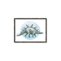 Picture of Stegosaurus _GroupedProduct_Rectangle_Landscape_Mini_ _GroupedProduct_Rectangle_Landscape_Canvas_Framed_
