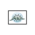 Picture of Stegosaurus _GroupedProduct_Rectangle_Landscape_Mini_ _GroupedProduct_Rectangle_Landscape_Canvas_Framed_