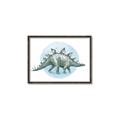 Picture of Stegosaurus _GroupedProduct_Rectangle_Landscape_Mini_ _GroupedProduct_Rectangle_Landscape_Canvas_Framed_