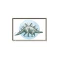 Picture of Stegosaurus _GroupedProduct_Rectangle_Landscape_Mini_ _GroupedProduct_Rectangle_Landscape_Canvas_Framed_