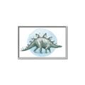 Picture of Stegosaurus _GroupedProduct_Rectangle_Landscape_Mini_ _GroupedProduct_Rectangle_Landscape_Canvas_Framed_