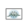 Picture of Stegosaurus _GroupedProduct_Rectangle_Landscape_Mini_ _GroupedProduct_Rectangle_Landscape_Canvas_Framed_