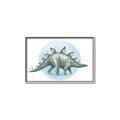 Picture of Stegosaurus _GroupedProduct_Rectangle_Landscape_Mini_ _GroupedProduct_Rectangle_Landscape_Canvas_Framed_