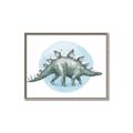 Picture of Stegosaurus _GroupedProduct_Rectangle_Landscape_Mini_ _GroupedProduct_Rectangle_Landscape_Canvas_Framed_