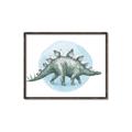 Picture of Stegosaurus _GroupedProduct_Rectangle_Landscape_Mini_ _GroupedProduct_Rectangle_Landscape_Canvas_Framed_