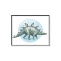 Picture of Stegosaurus _GroupedProduct_Rectangle_Landscape_Mini_ _GroupedProduct_Rectangle_Landscape_Canvas_Framed_