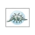 Picture of Stegosaurus _GroupedProduct_Rectangle_Landscape_Mini_ _GroupedProduct_Rectangle_Landscape_Canvas_Framed_