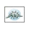 Picture of Stegosaurus _GroupedProduct_Rectangle_Landscape_Mini_ _GroupedProduct_Rectangle_Landscape_Canvas_Framed_