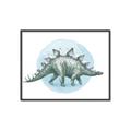 Picture of Stegosaurus _GroupedProduct_Rectangle_Landscape_Mini_ _GroupedProduct_Rectangle_Landscape_Canvas_Framed_