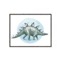 Picture of Stegosaurus _GroupedProduct_Rectangle_Landscape_Mini_ _GroupedProduct_Rectangle_Landscape_Canvas_Framed_