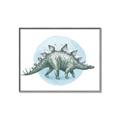Picture of Stegosaurus _GroupedProduct_Rectangle_Landscape_Mini_ _GroupedProduct_Rectangle_Landscape_Canvas_Framed_