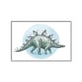Picture of Stegosaurus _GroupedProduct_Rectangle_Landscape_Mini_ _GroupedProduct_Rectangle_Landscape_Canvas_Framed_