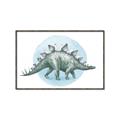 Picture of Stegosaurus _GroupedProduct_Rectangle_Landscape_Mini_ _GroupedProduct_Rectangle_Landscape_Canvas_Framed_