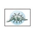 Picture of Stegosaurus _GroupedProduct_Rectangle_Landscape_Mini_ _GroupedProduct_Rectangle_Landscape_Canvas_Framed_