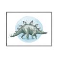 Picture of Stegosaurus _GroupedProduct_Rectangle_Landscape_Mini_ _GroupedProduct_Rectangle_Landscape_Canvas_Framed_