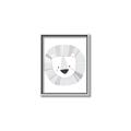 Picture of Gray Lion _GroupedProduct_Rectangle_Portrait_Mini_ _GroupedProduct_Rectangle_Portrait_Canvas_Framed_