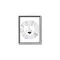 Picture of Gray Lion _GroupedProduct_Rectangle_Portrait_Mini_ _GroupedProduct_Rectangle_Portrait_Canvas_Framed_