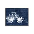Picture of Tractor Blueprint l _GroupedProduct_Rectangle_Landscape_Mini_ _GroupedProduct_Rectangle_Landscape_Canvas_Framed_