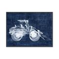Picture of Tractor Blueprint l _GroupedProduct_Rectangle_Landscape_Mini_ _GroupedProduct_Rectangle_Landscape_Canvas_Framed_