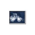 Picture of Tractor Navy I  _GroupedProduct_Rectangle_Landscape_Mini_ _GroupedProduct_Rectangle_Landscape_Canvas_Framed_