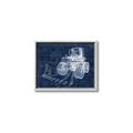 Picture of Tractor Blueprint ll _GroupedProduct_Rectangle_Landscape_Mini_ _GroupedProduct_Rectangle_Landscape_Canvas_Framed_