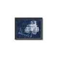 Picture of Tractor Blueprint ll _GroupedProduct_Rectangle_Landscape_Mini_ _GroupedProduct_Rectangle_Landscape_Canvas_Framed_
