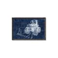 Picture of Tractor Blueprint ll _GroupedProduct_Rectangle_Landscape_Mini_ _GroupedProduct_Rectangle_Landscape_Canvas_Framed_
