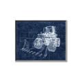 Picture of Tractor Blueprint ll _GroupedProduct_Rectangle_Landscape_Mini_ _GroupedProduct_Rectangle_Landscape_Canvas_Framed_