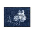 Picture of Tractor Blueprint ll _GroupedProduct_Rectangle_Landscape_Mini_ _GroupedProduct_Rectangle_Landscape_Canvas_Framed_