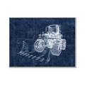 Picture of Tractor Blueprint ll _GroupedProduct_Rectangle_Landscape_Mini_ _GroupedProduct_Rectangle_Landscape_Canvas_Framed_