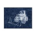 Picture of Tractor Blueprint ll _GroupedProduct_Rectangle_Landscape_Mini_ _GroupedProduct_Rectangle_Landscape_Canvas_Framed_