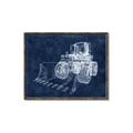 Picture of Tractor Navy II  _GroupedProduct_Rectangle_Landscape_Mini_ _GroupedProduct_Rectangle_Landscape_Canvas_Framed_