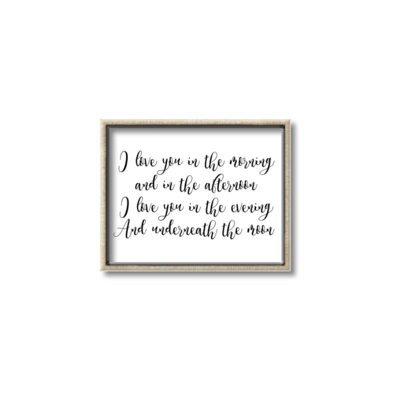 Picture of Silly Love _GroupedProduct_Rectangle_Landscape_Mini_ _GroupedProduct_Rectangle_Landscape_Canvas_Framed_