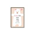 Picture of More than I can Bear Pink  _GroupedProduct_Rectangle_Portrait_Mini_ _GroupedProduct_Rectangle_Portrait_Canvas_Framed_