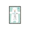 Picture of More than I can Bear Blue _GroupedProduct_Rectangle_Portrait_Mini_ _GroupedProduct_Rectangle_Portrait_Canvas_Framed_