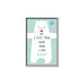 Picture of More than I can Bear Blue _GroupedProduct_Rectangle_Portrait_Mini_ _GroupedProduct_Rectangle_Portrait_Canvas_Framed_