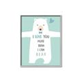 Picture of More than I can Bear Blue _GroupedProduct_Rectangle_Portrait_Mini_ _GroupedProduct_Rectangle_Portrait_Canvas_Framed_