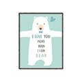 Picture of More than I can Bear Blue _GroupedProduct_Rectangle_Portrait_Mini_ _GroupedProduct_Rectangle_Portrait_Canvas_Framed_