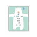 Picture of More than I can Bear Blue _GroupedProduct_Rectangle_Portrait_Mini_ _GroupedProduct_Rectangle_Portrait_Canvas_Framed_