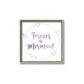 Picture of Forever a Mermaid I _GroupedProduct_Square_Mini_ _GroupedProduct_Square_Canvas_Framed_