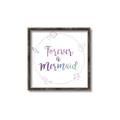 Picture of Forever a Mermaid I _GroupedProduct_Square_Mini_ _GroupedProduct_Square_Canvas_Framed_
