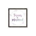 Picture of Forever a Mermaid I _GroupedProduct_Square_Mini_ _GroupedProduct_Square_Canvas_Framed_