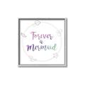 Picture of Forever a Mermaid I _GroupedProduct_Square_Mini_ _GroupedProduct_Square_Canvas_Framed_
