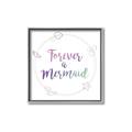 Picture of Forever a Mermaid I _GroupedProduct_Square_Mini_ _GroupedProduct_Square_Canvas_Framed_