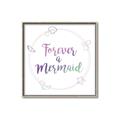 Picture of Forever a Mermaid I _GroupedProduct_Square_Mini_ _GroupedProduct_Square_Canvas_Framed_